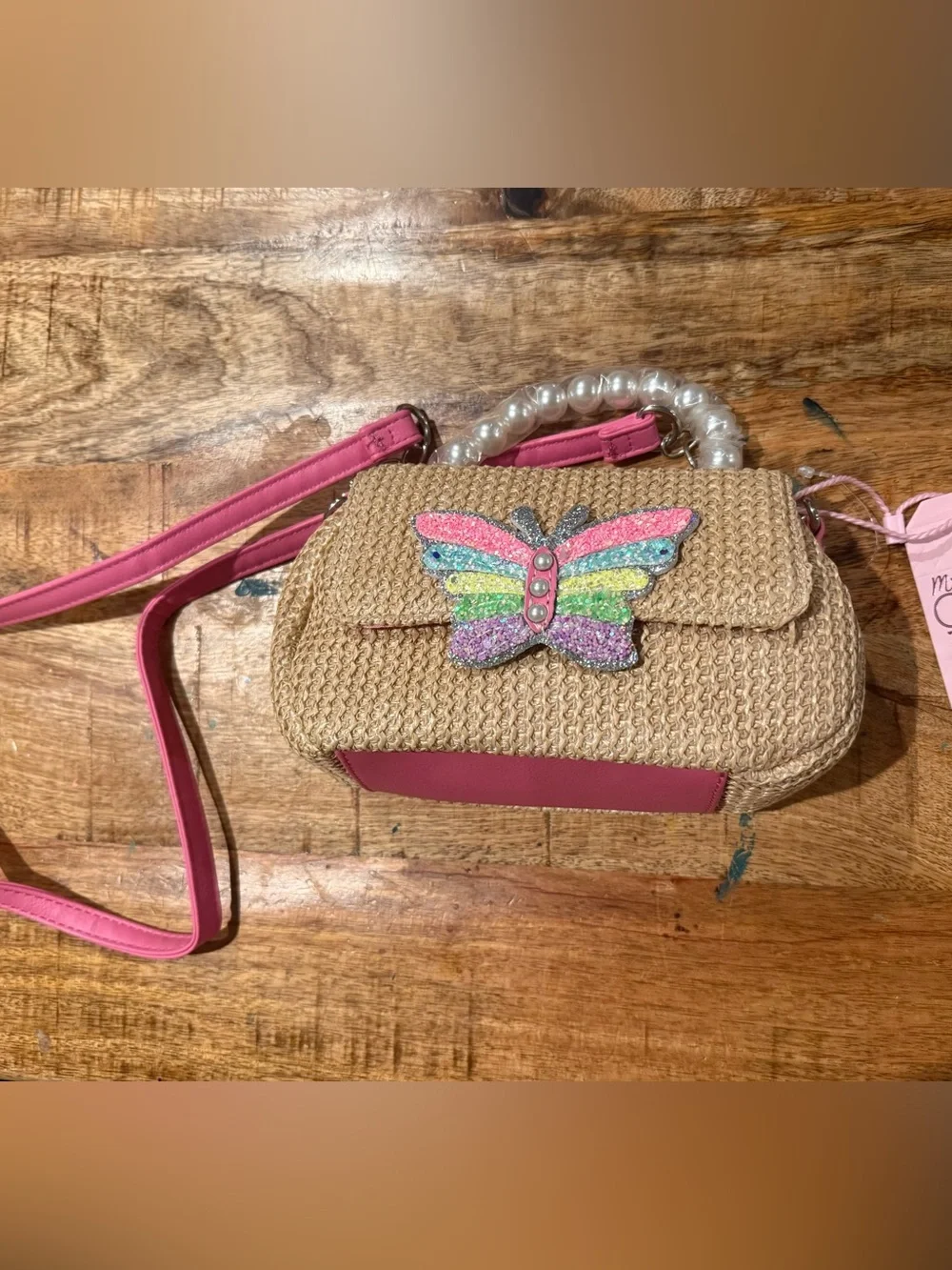 Miss Gwen OMG Accessories Embellished Bag NWT